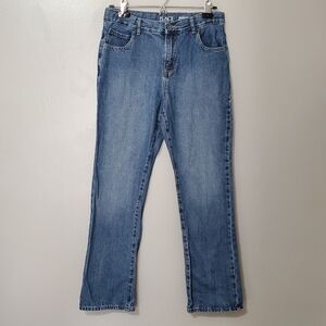 5/$25 Place Boys Denim Bootcut Jeans Adjustable Waist Size 16